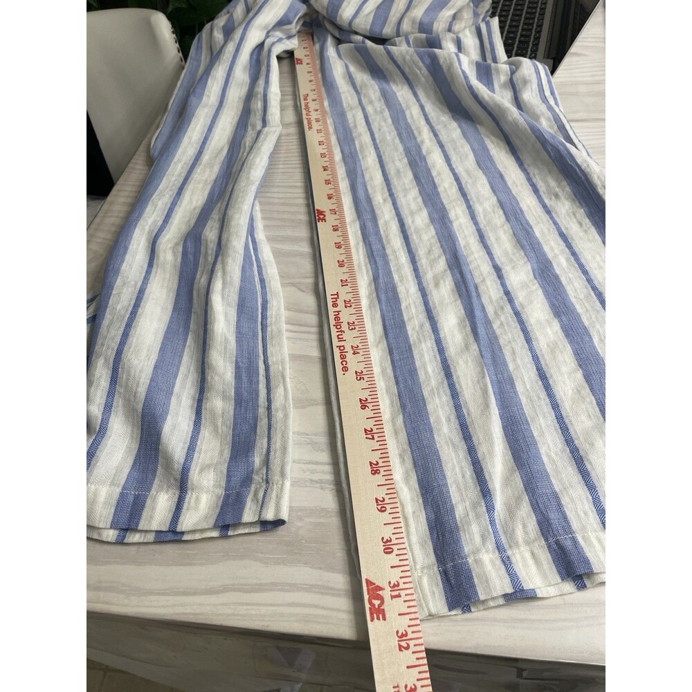 ett:twa By Anthropology Coastal Striped Pants NWT Size 6 - Picture 10 of 12